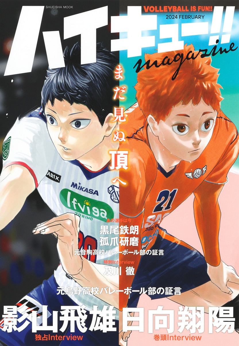Haikyu!! Magazine <2024 February> Shueisha Mook