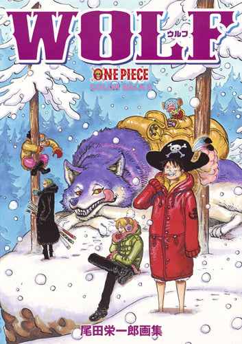 ONE PIECE COLOR WALK 8 - Eiichiro Oda Art Book WOLF Deluxe Edition Comics