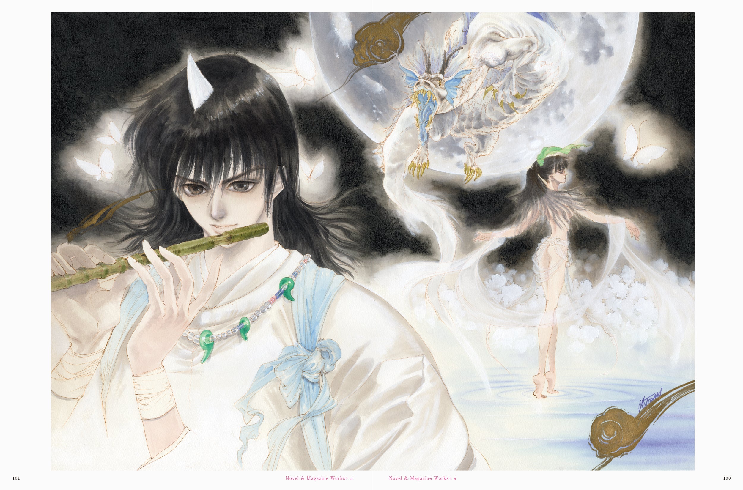 Mutsumi Inomata 40th Anniversary Art Book Sanctuary Illustration