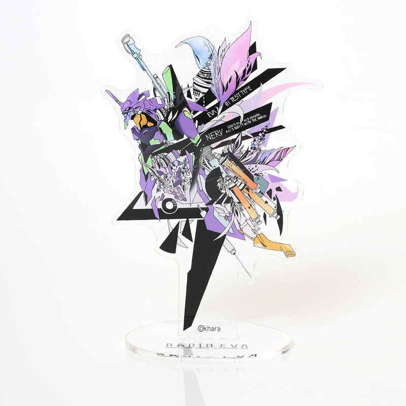 EVANGELION EVASTORE Original RADIO EVA Acrylic Stand_5th Edition