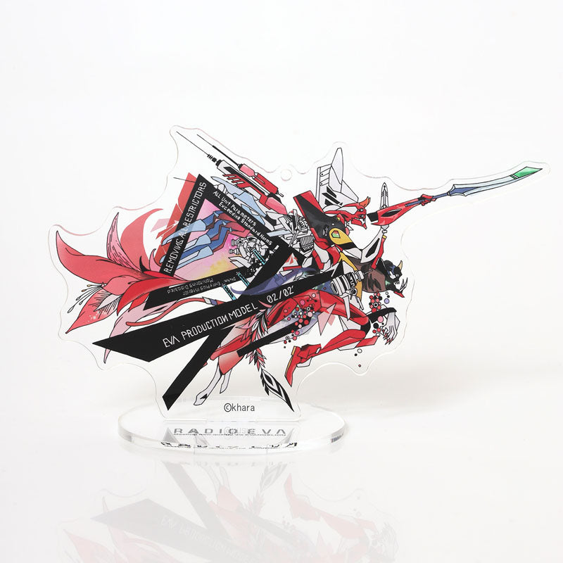 EVANGELION EVASTORE Original RADIO EVA Acrylic Stand_5th Edition