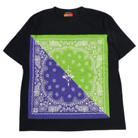 EVANGELION EVA-01 PAISLEYS 2TONE BANDANNA T-Shirt