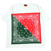 EVANGELION EVA-01 PAISLEYS 2TONE BANDANNA T-Shirt