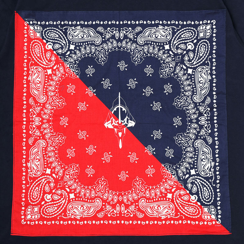 EVANGELION EVA-01 PAISLEYS 2TONE BANDANNA T-Shirt