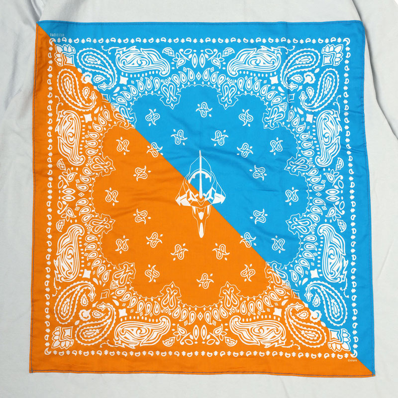 EVANGELION EVA-01 PAISLEYS 2TONE BANDANNA T-Shirt