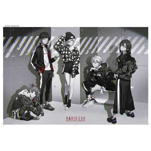 EVANGELION EVA STORE Original Jigsaw Puzzle RADIO EVA Illustration REAL STREEL STYLE -