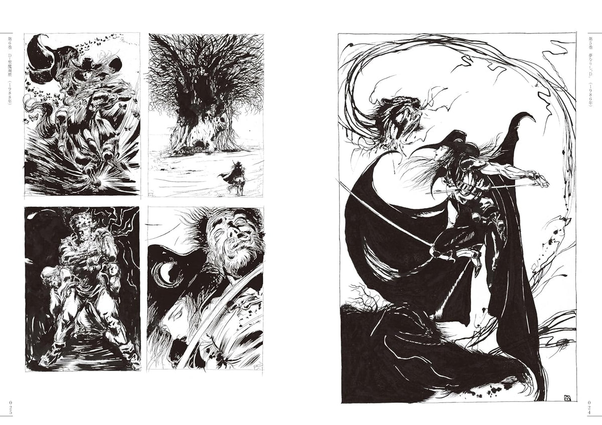 VAMPIRE HUNTER D COMPLETE ILLUSTRATION COLLECTION