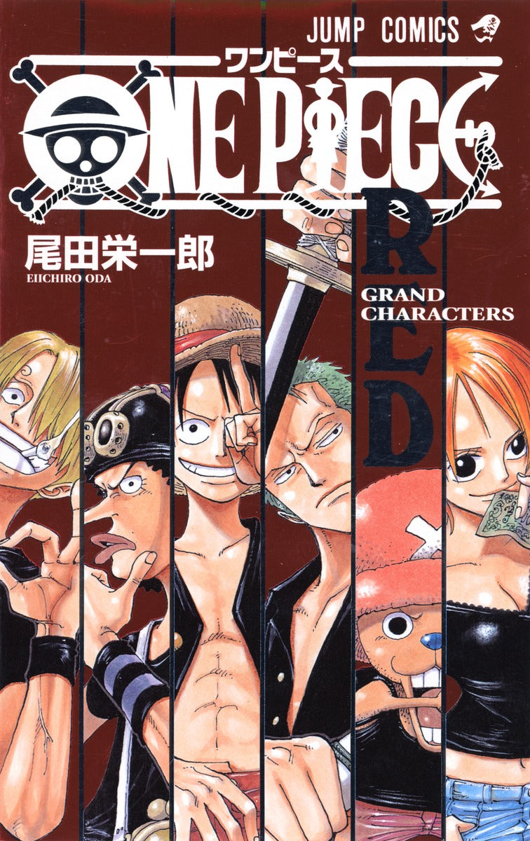 ONE PIECE RED GRAND CHARACTERS Jump Comics