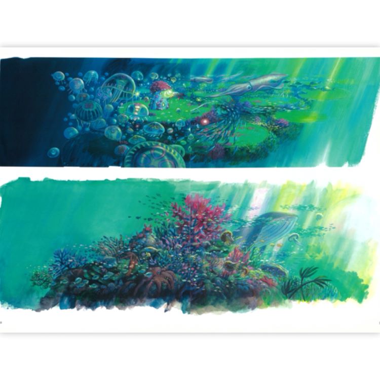 THE ART OF PONYO ON THE CLIFF