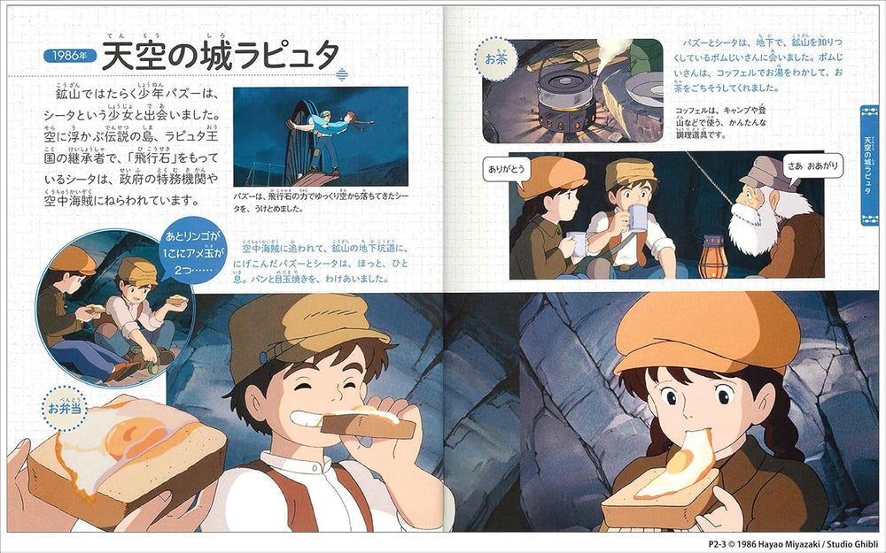 LOTS OF STUDIO GHIBLI FOOD