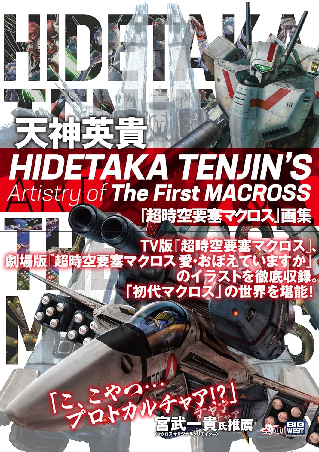 HIDETAKA TENJIN'S ARTISTRY OF THE FIRST MACROSS