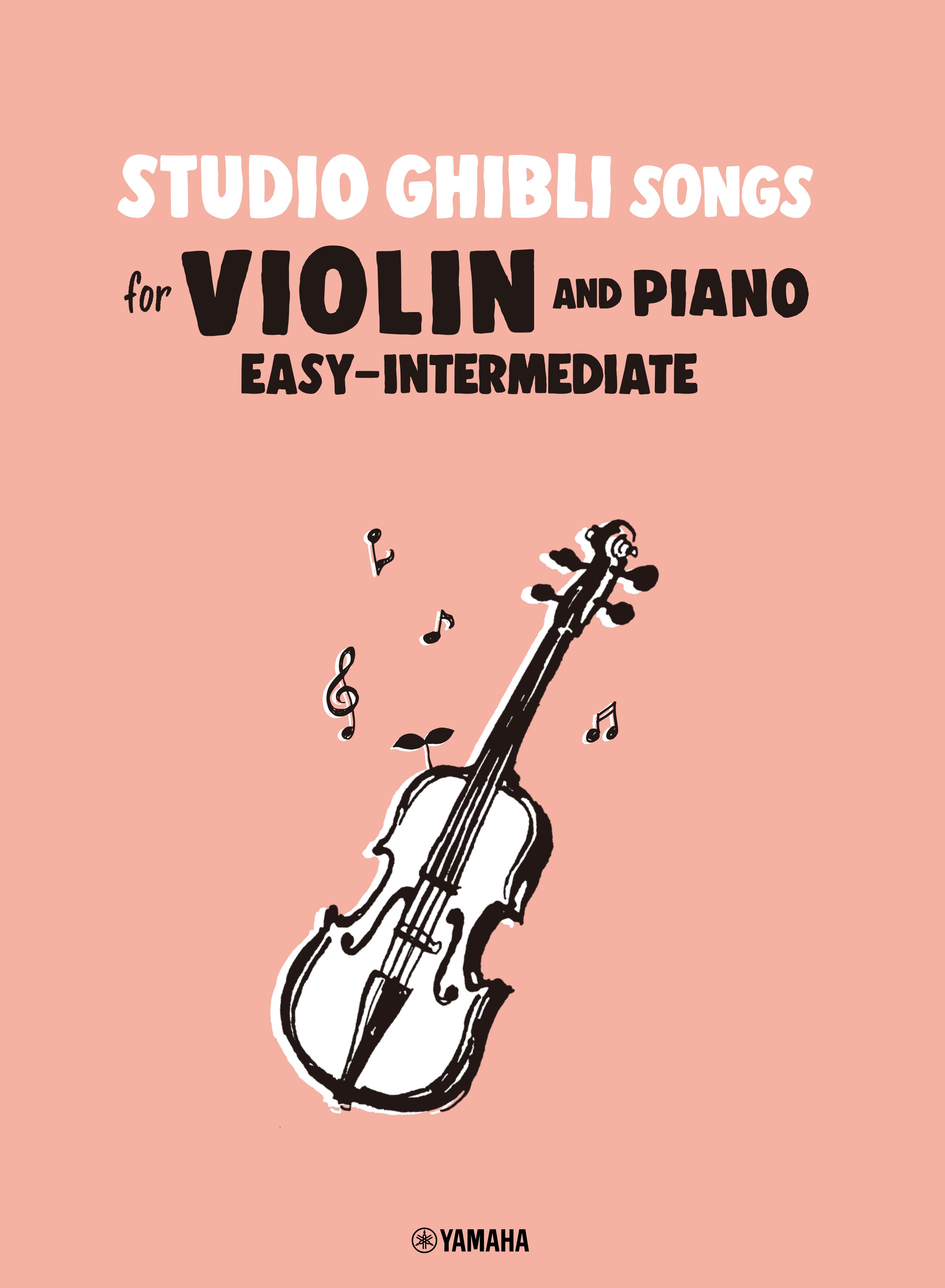 Studio Ghibli Songs for Easy-Intermediate Violin and Piano/English Version