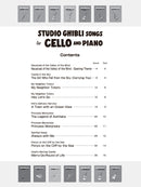 Studio Ghibli Songs for Cello and Piano/English Version