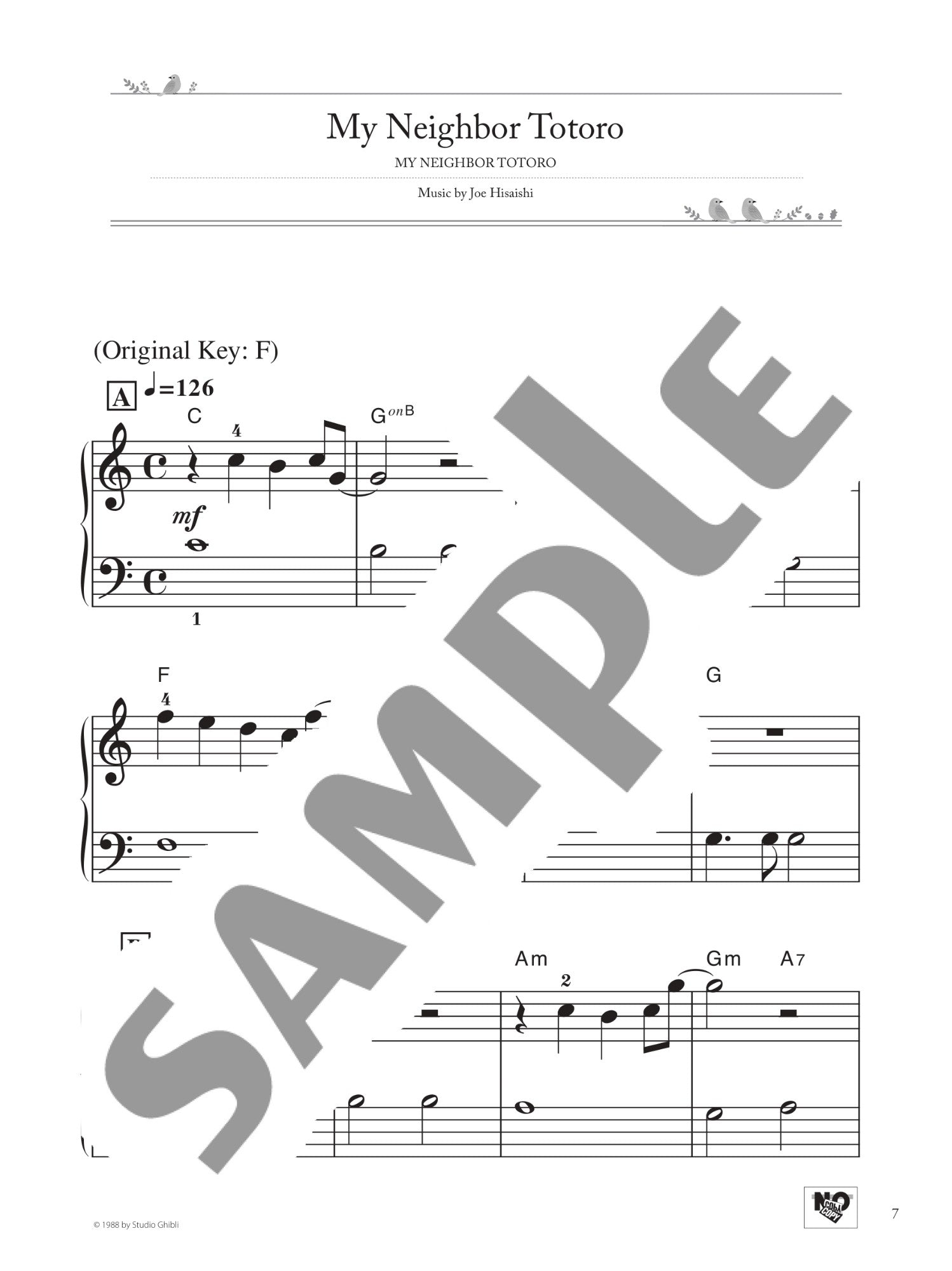 Studio Ghibli Best Hit 10  Entry Level/English Version