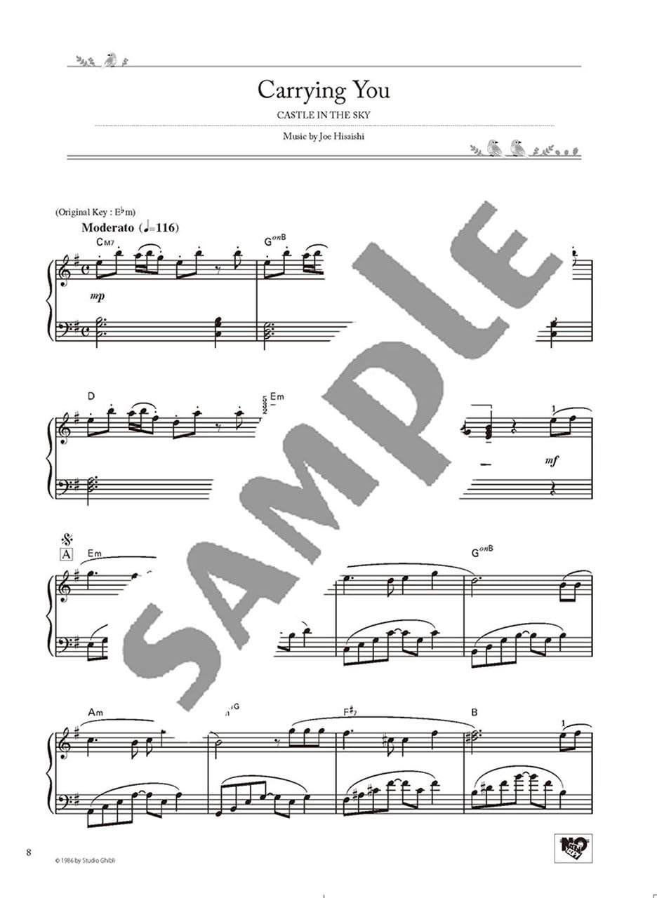 Studio Ghibli Best Hit 10  Intermediate Level/English Version