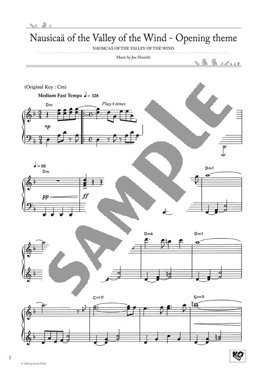 Studio Ghibli Best Hit 10  Intermediate Level/English Version