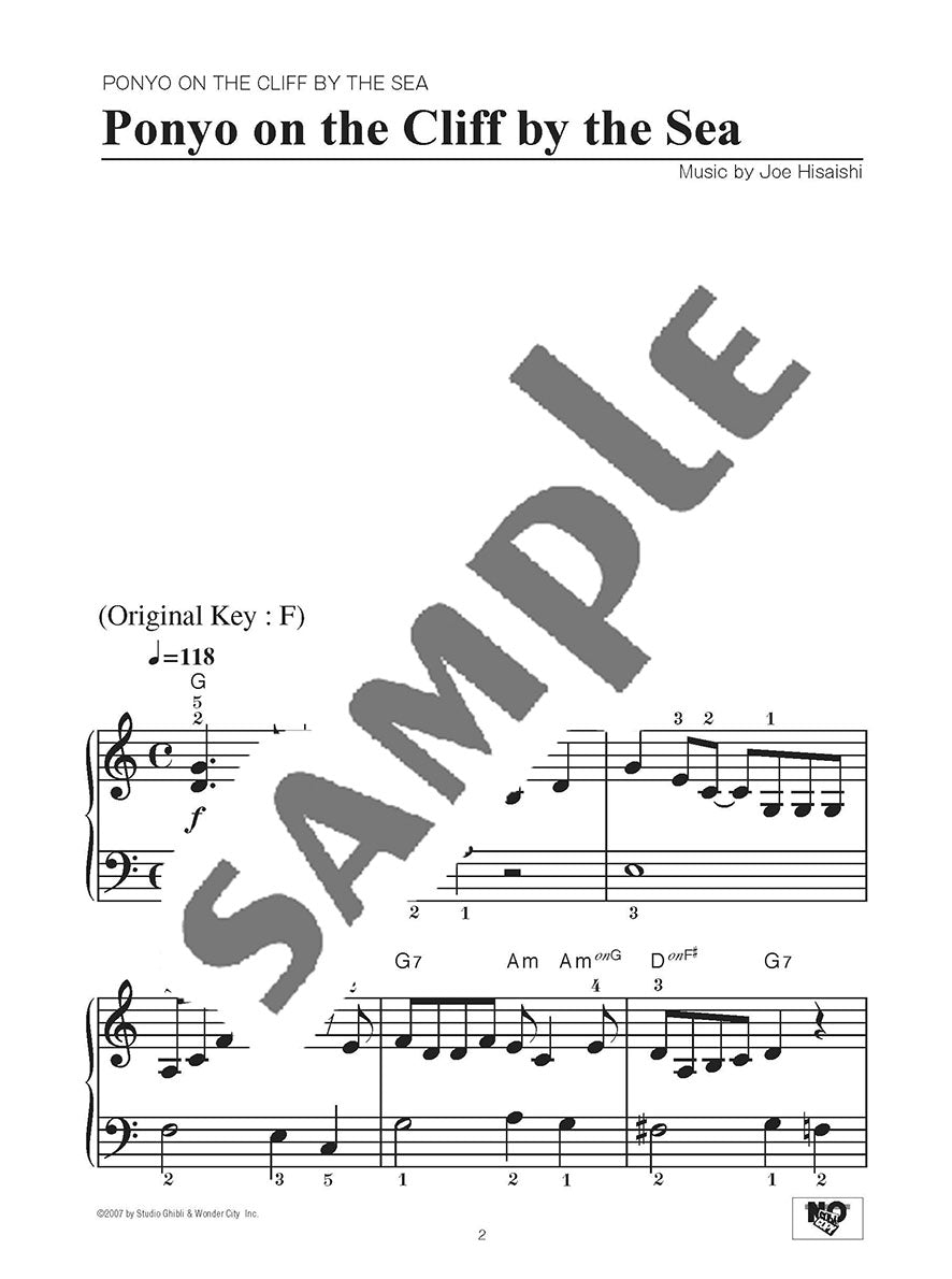 Studio Ghibli Song Selections  Entry Level/English Version