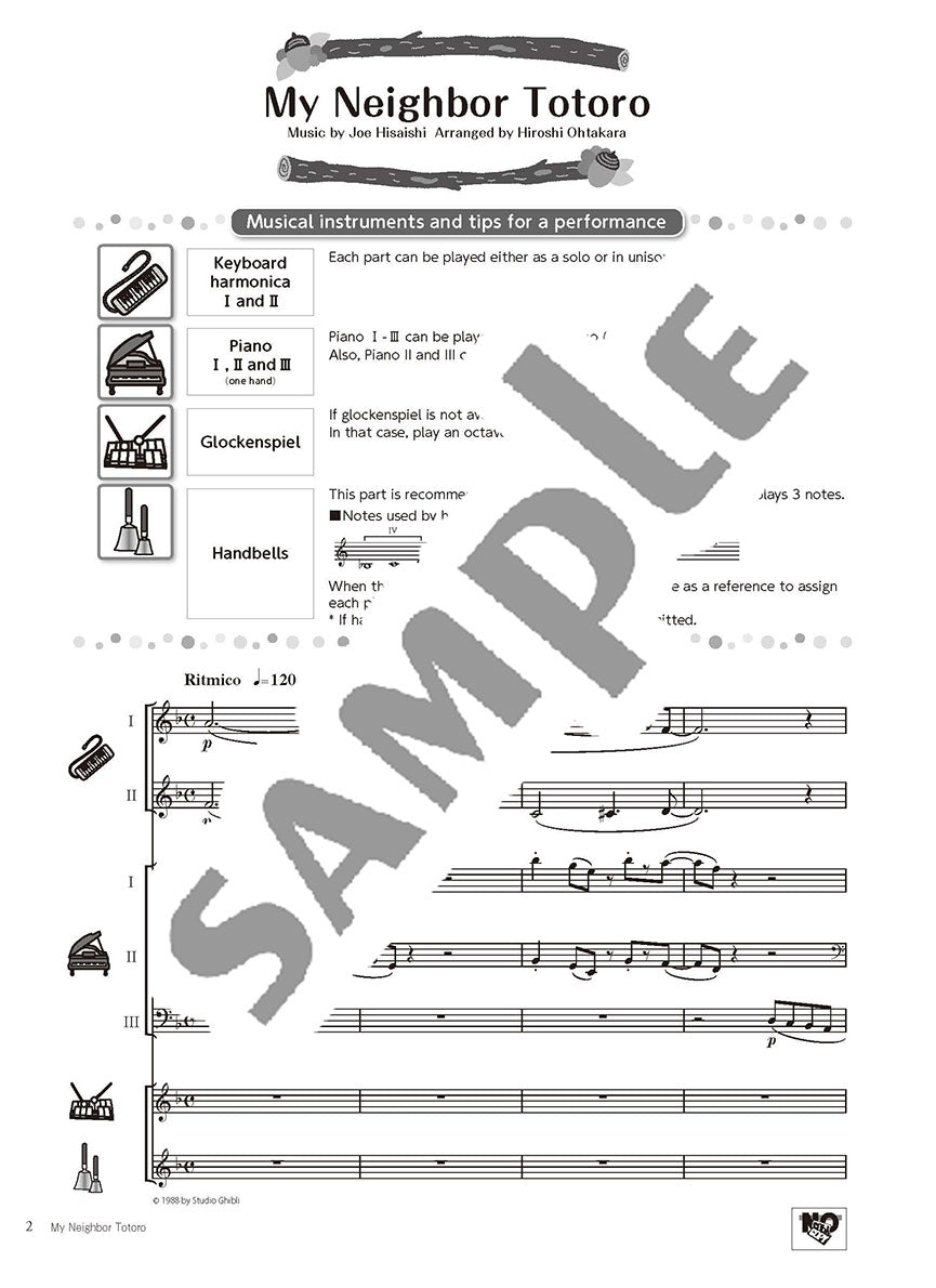 Ensemble for Kids - Studio Ghibli Songs/English Version