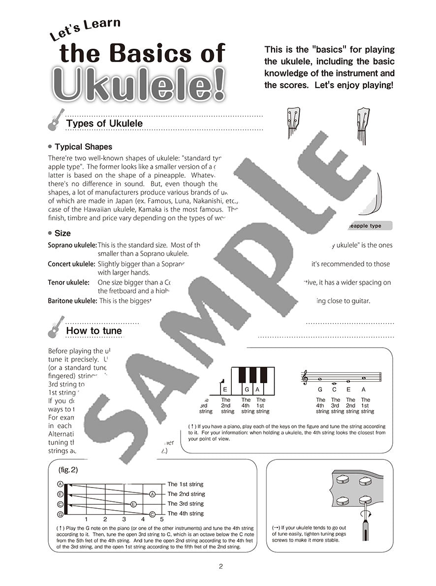 Studio Ghibli Songs for Solo Ukulele Vol.1/English Version