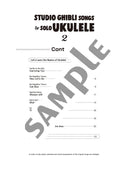 Studio Ghibli Songs for Solo Ukulele Vol.2/English Version