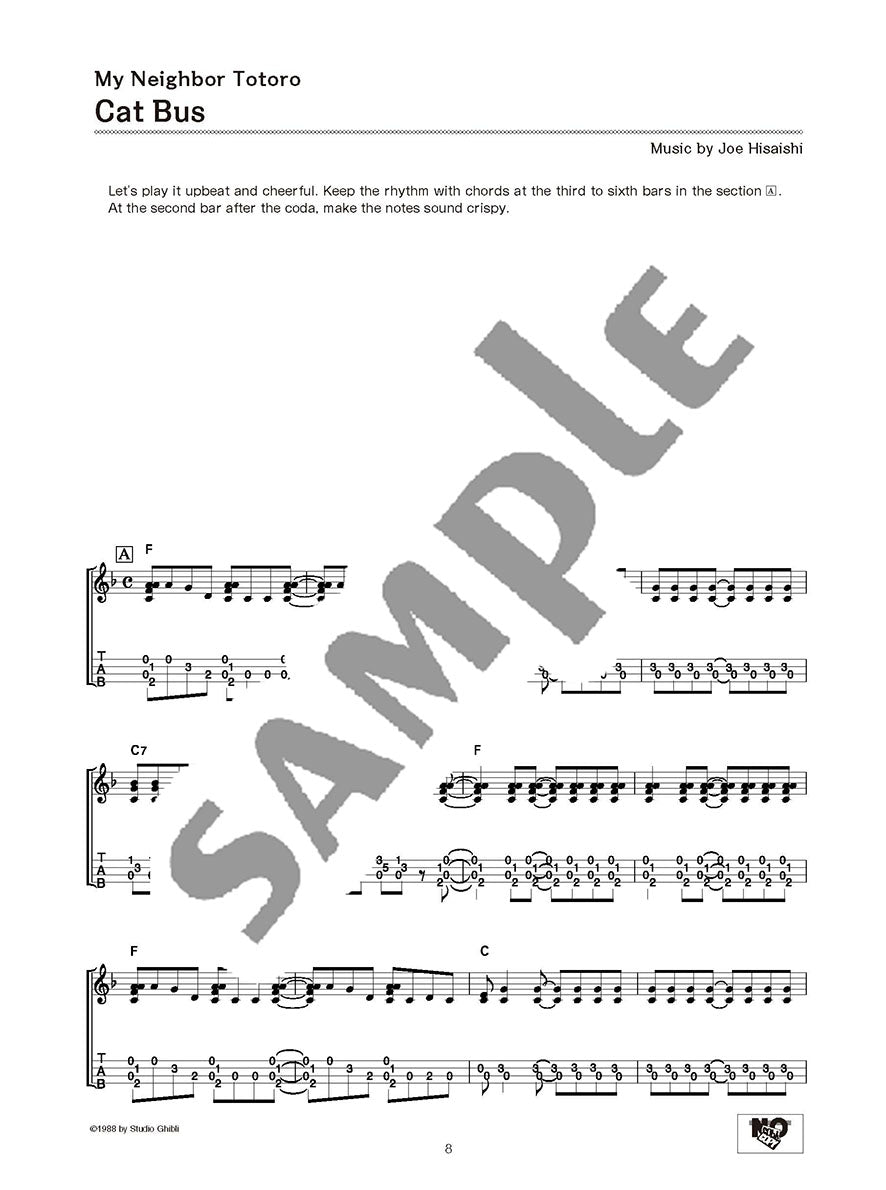 Studio Ghibli Songs for Solo Ukulele Vol.2/English Version