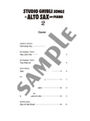 Studio Ghibli Songs for Alto Sax and Piano Vol.2/English Version