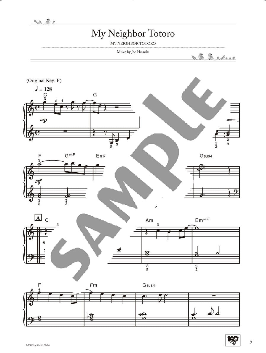 Studio Ghibli Best Hit 10  Easy Level/English Version