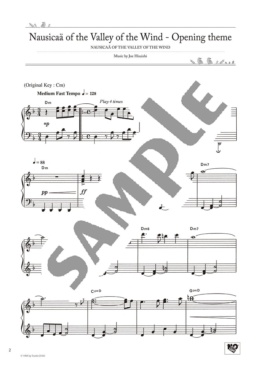 Studio Ghibli Best Hit 10  Intermediate Level/English Version