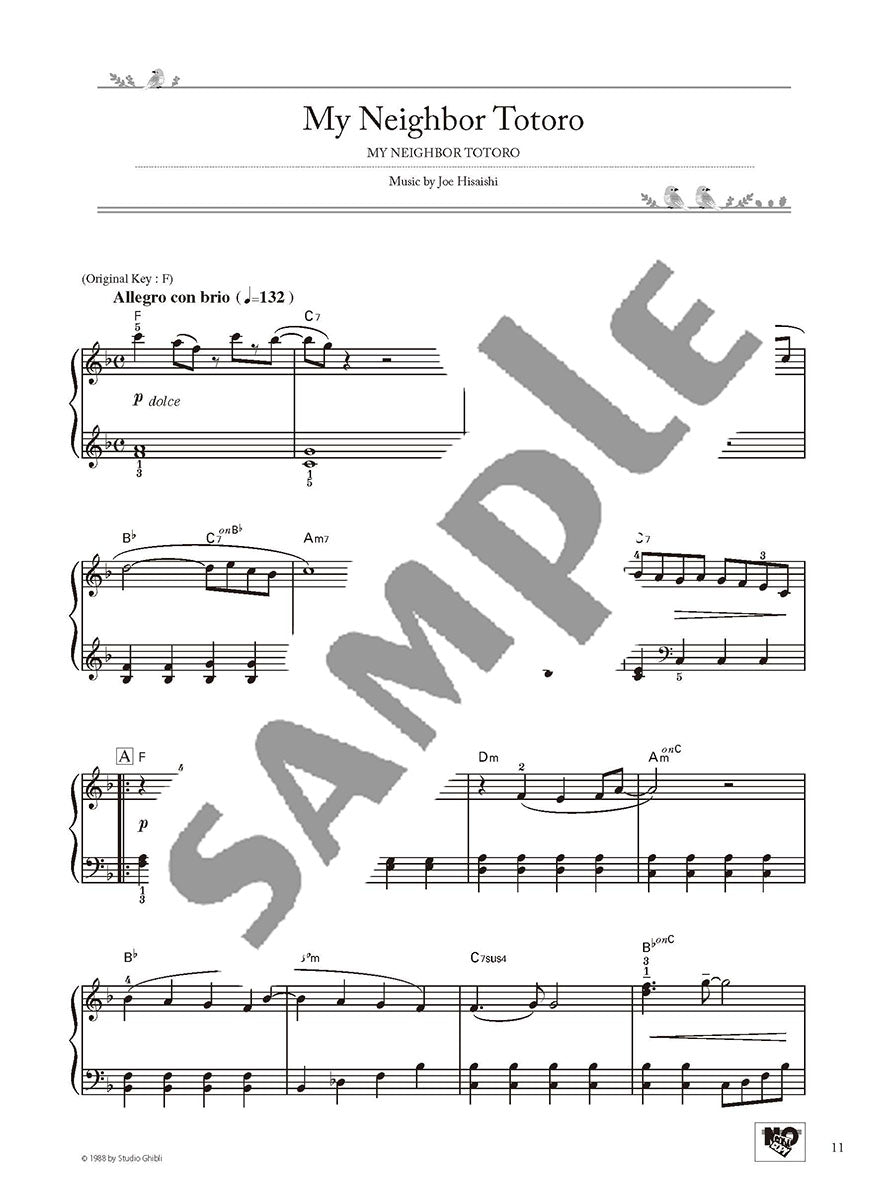 Studio Ghibli Best Hit 10  Intermediate Level/English Version