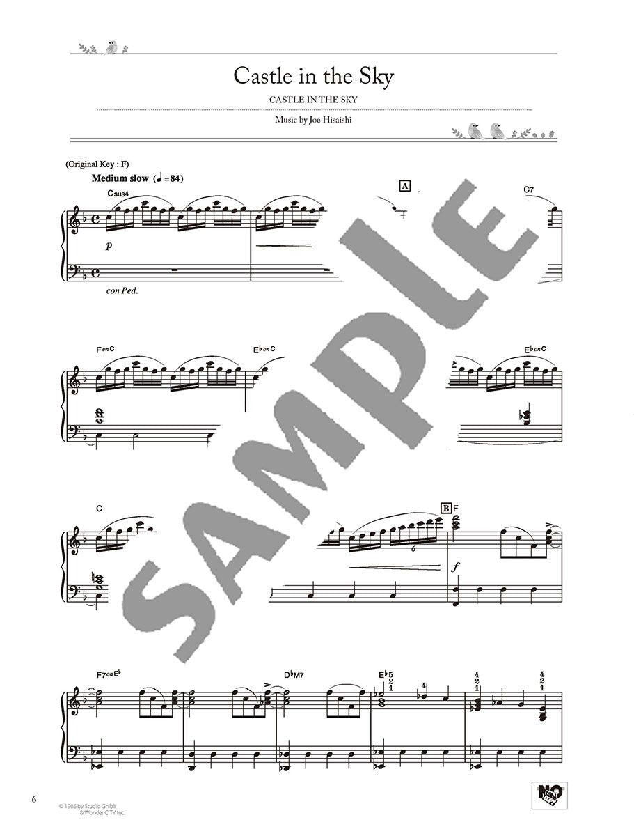 Studio Ghibli Best Hit 10  Advanced Level/English Version