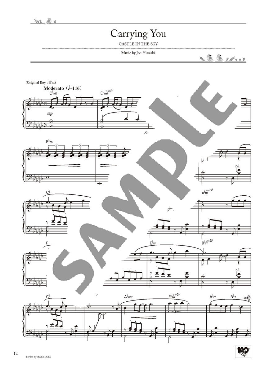 Studio Ghibli Best Hit 10  Advanced Level/English Version