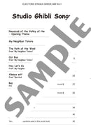 Electone STAGEA GRADE 9 & 8 Vol.1 Studio Ghibli Songs(+USB)/English Version