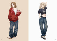 YUKINA ARTWORKS & FASHION SKETCH