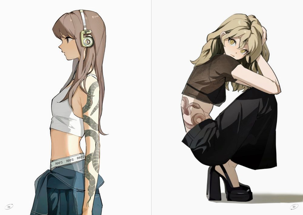 YUKINA ARTWORKS & FASHION SKETCH