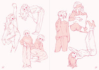 YUKINA ARTWORKS & FASHION SKETCH