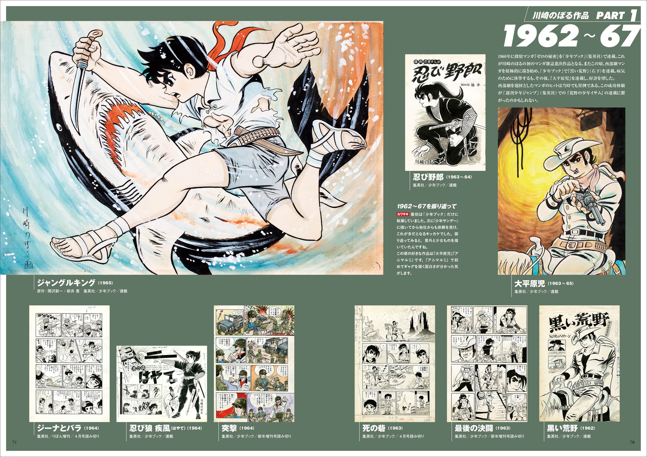 Kawasaki Noboru's Self-Selected Artwork Collection