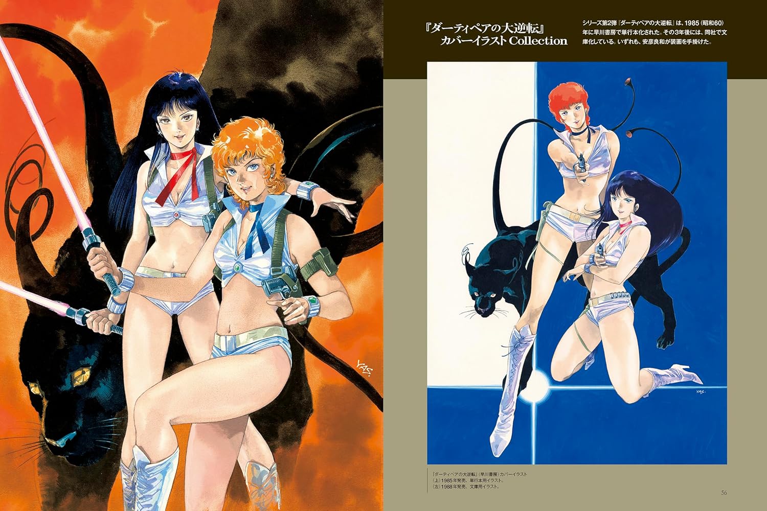 DIRTY PAIR ARTWORKS