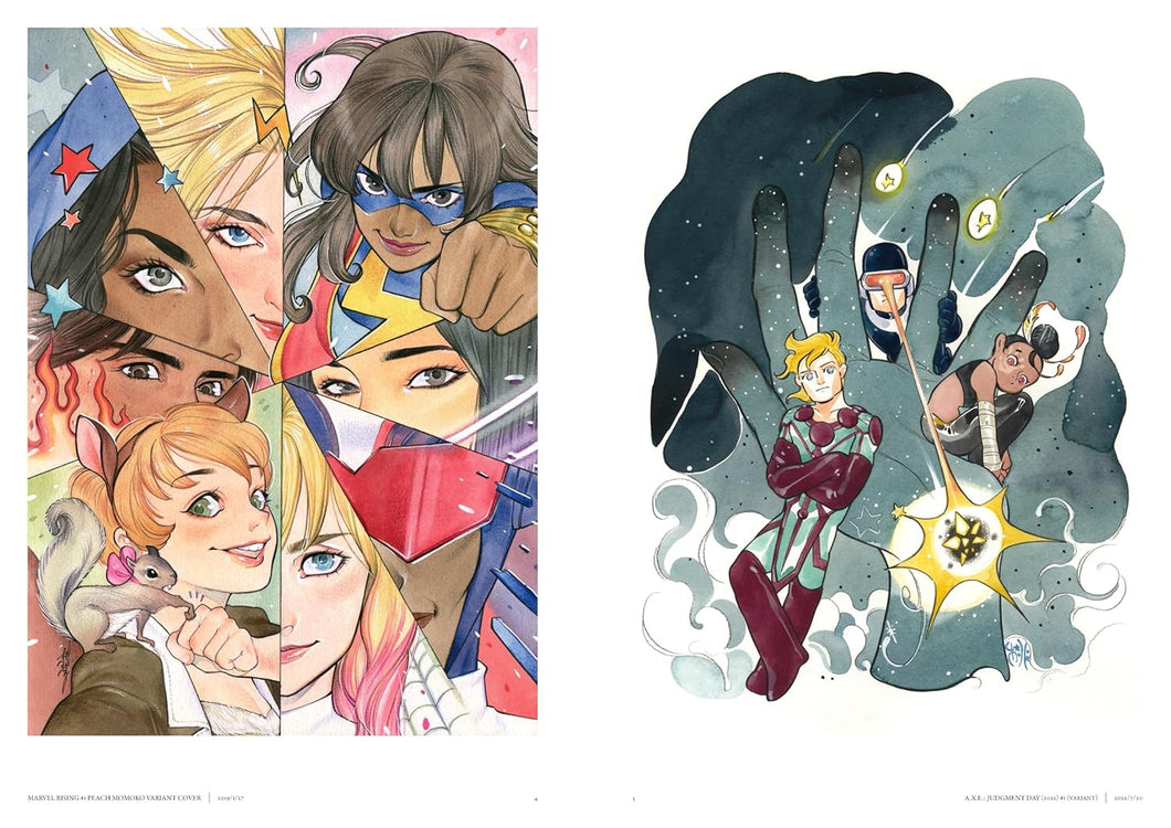 Peach momoko Marvel covers