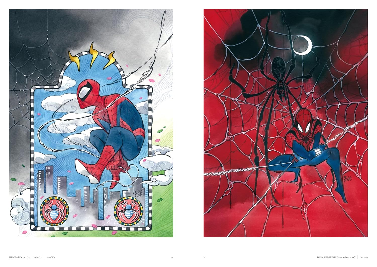 Peach momoko Marvel covers