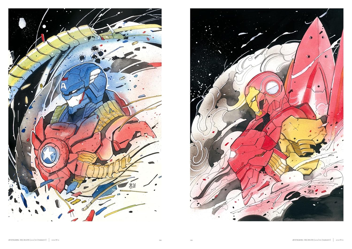 Peach momoko Marvel covers