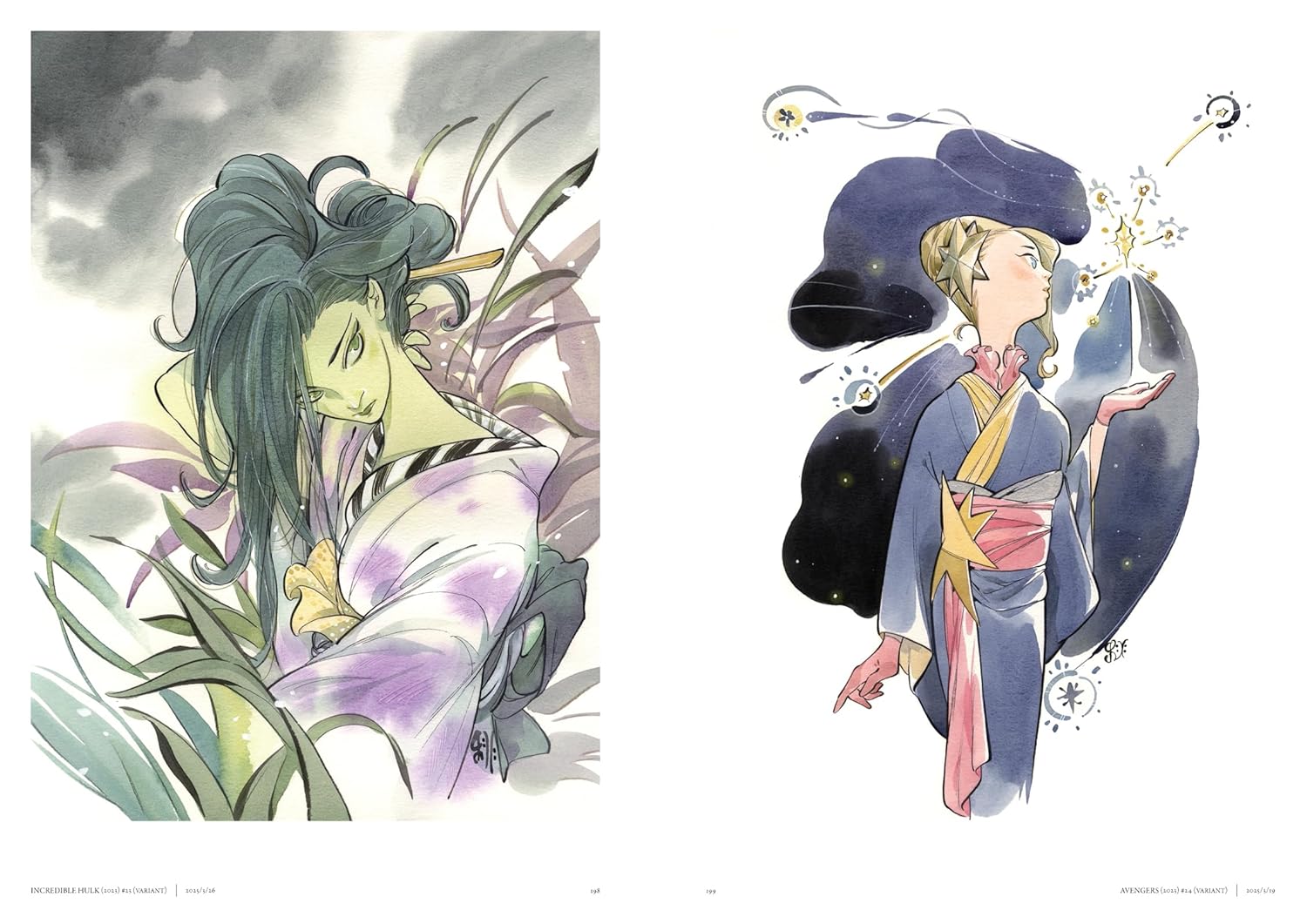 Peach momoko Marvel covers