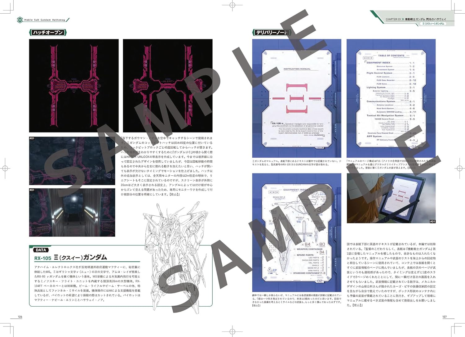 Yoshinori Sayama GUNDAMDISPLAYDESIGN ARTWORKS