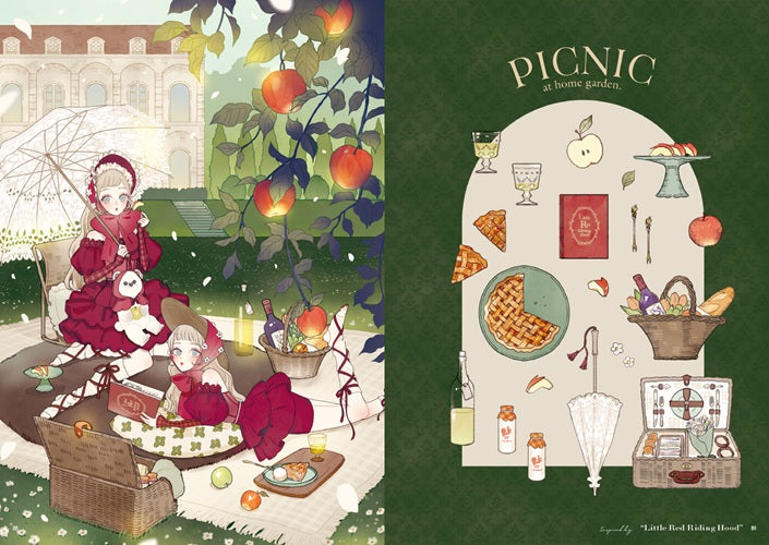 Girls at Home: An Illustration Style Book for Cheerful Daily Living