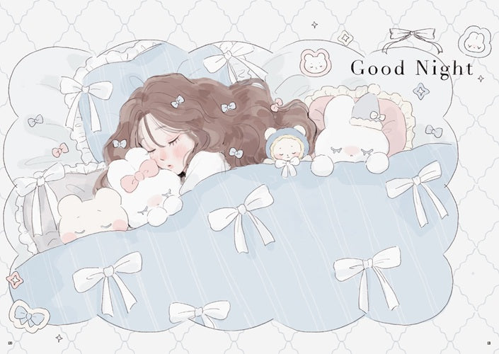 Girls at Home: An Illustration Style Book for Cheerful Daily Living