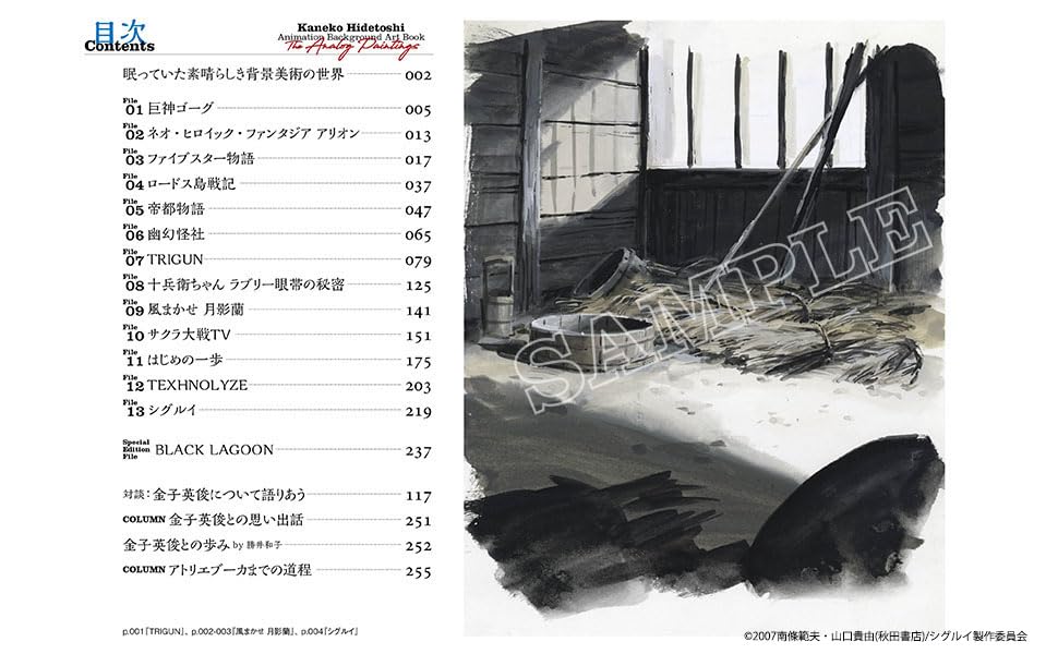 Kaneko Hidetoshi Animation Background Art Book
