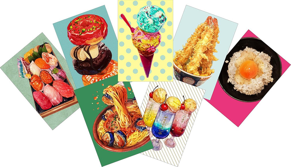 FOOD TERRORISM! SPECIALTY MOMIJI MAO POSTCARD BOOK