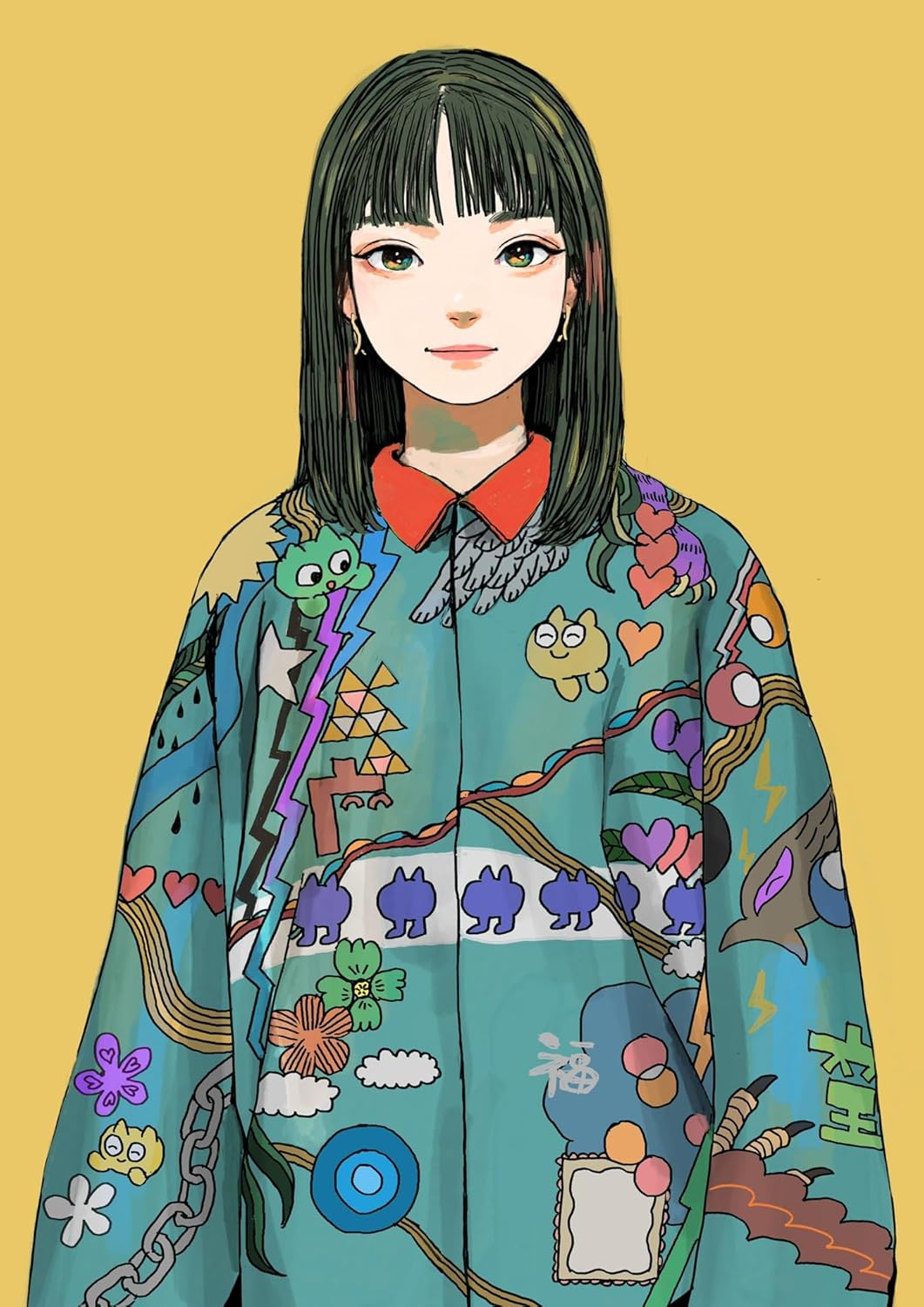 ZASHIKI WARASHI ILLUSTRATION COLLECTION DANDELION
