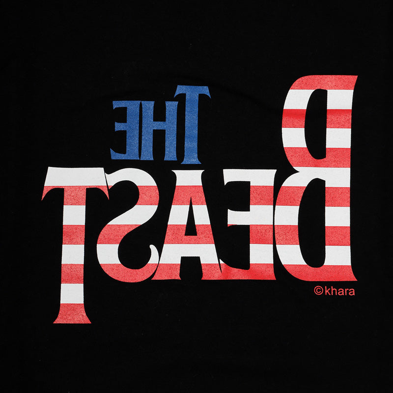 EVANGELION THE BEAST T-Shirt USA Limited Design BLACK / WHITE